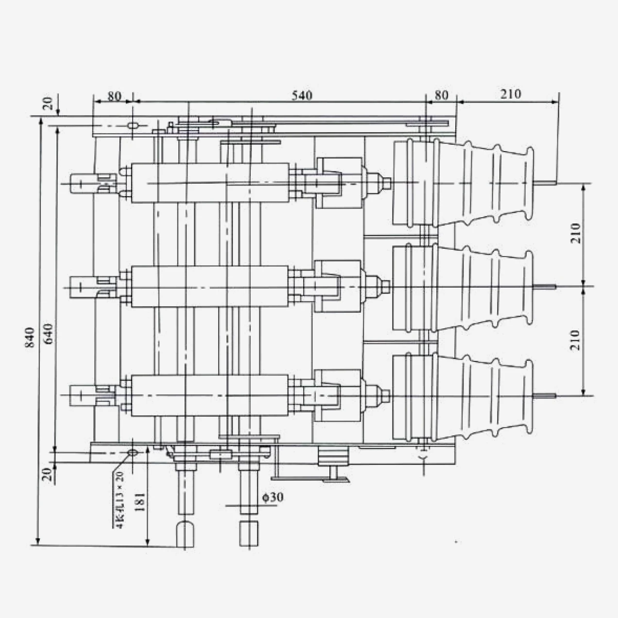 FN12 12kV 630A Indoor Load Switch and Fuse Combination