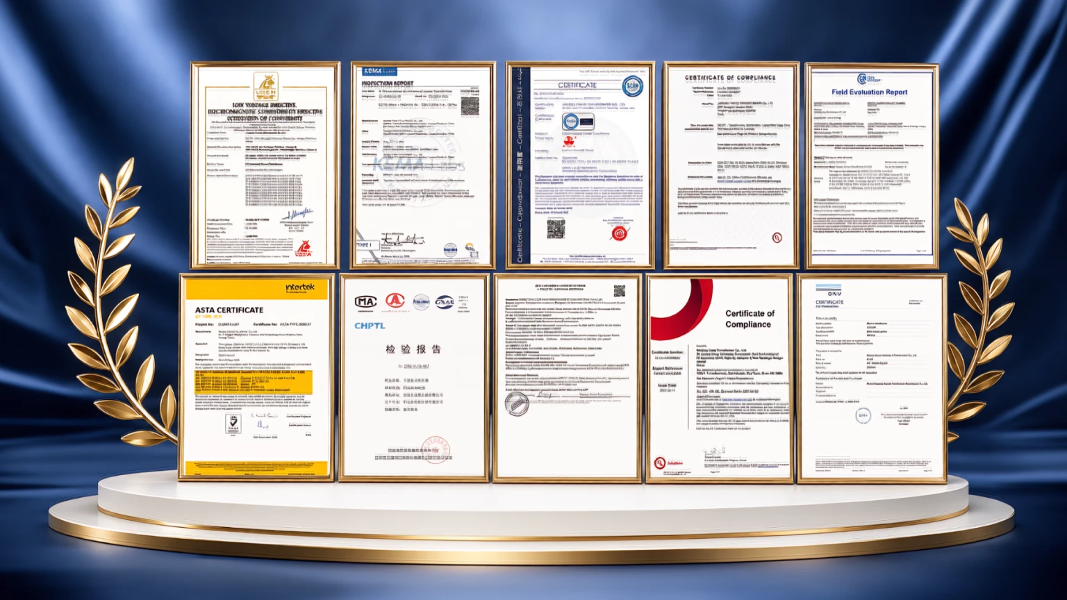 Certifications & Patents